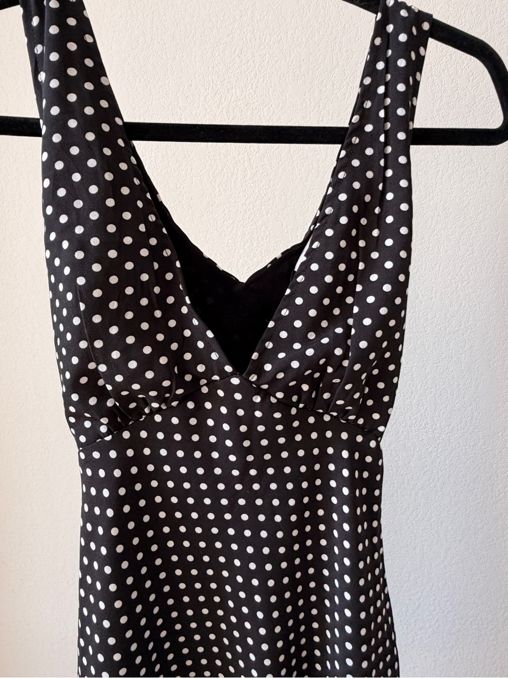 Princess Polly Black and White Polka Dot Mini Dress - Picture 2 of 5